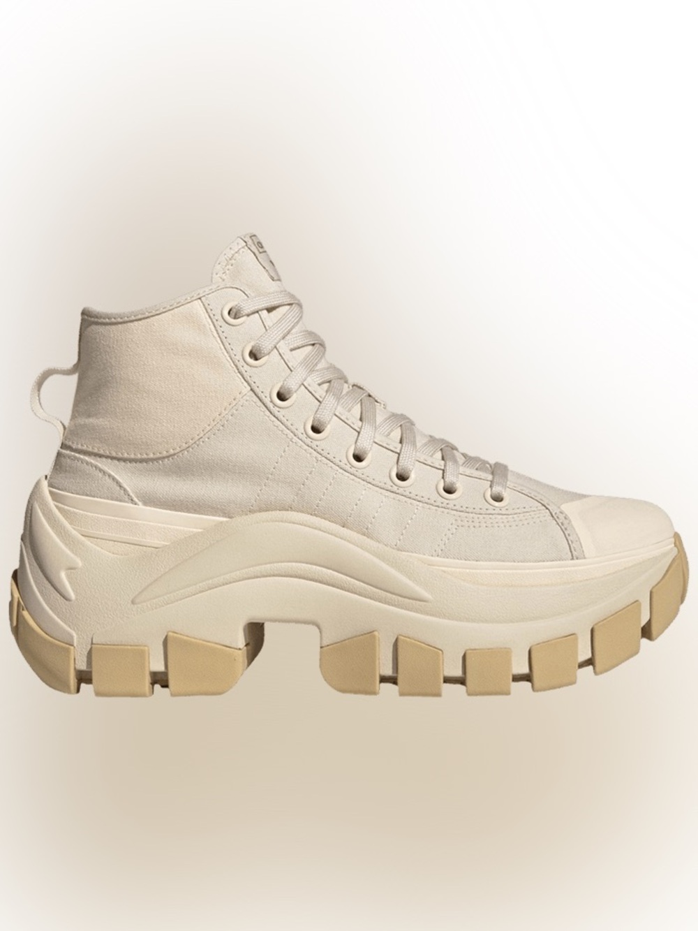 Adidas Nizza High XY22 in Halo Ivory